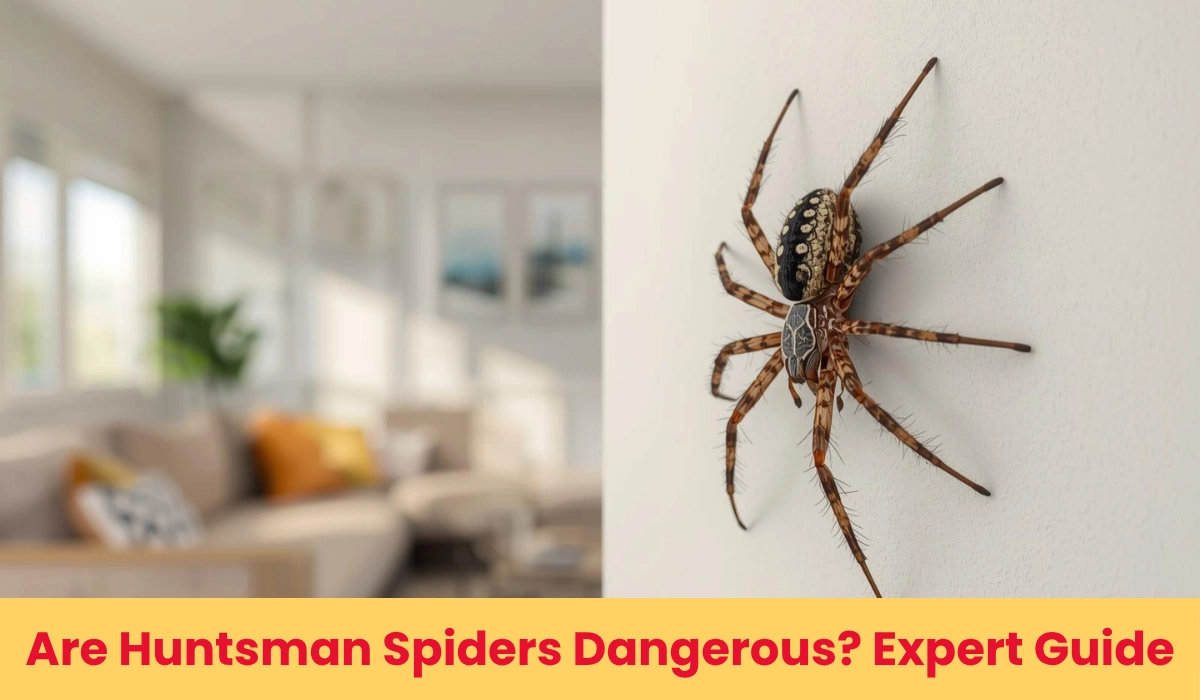 Are Huntsman Spiders Dangerous? Expert Guide
