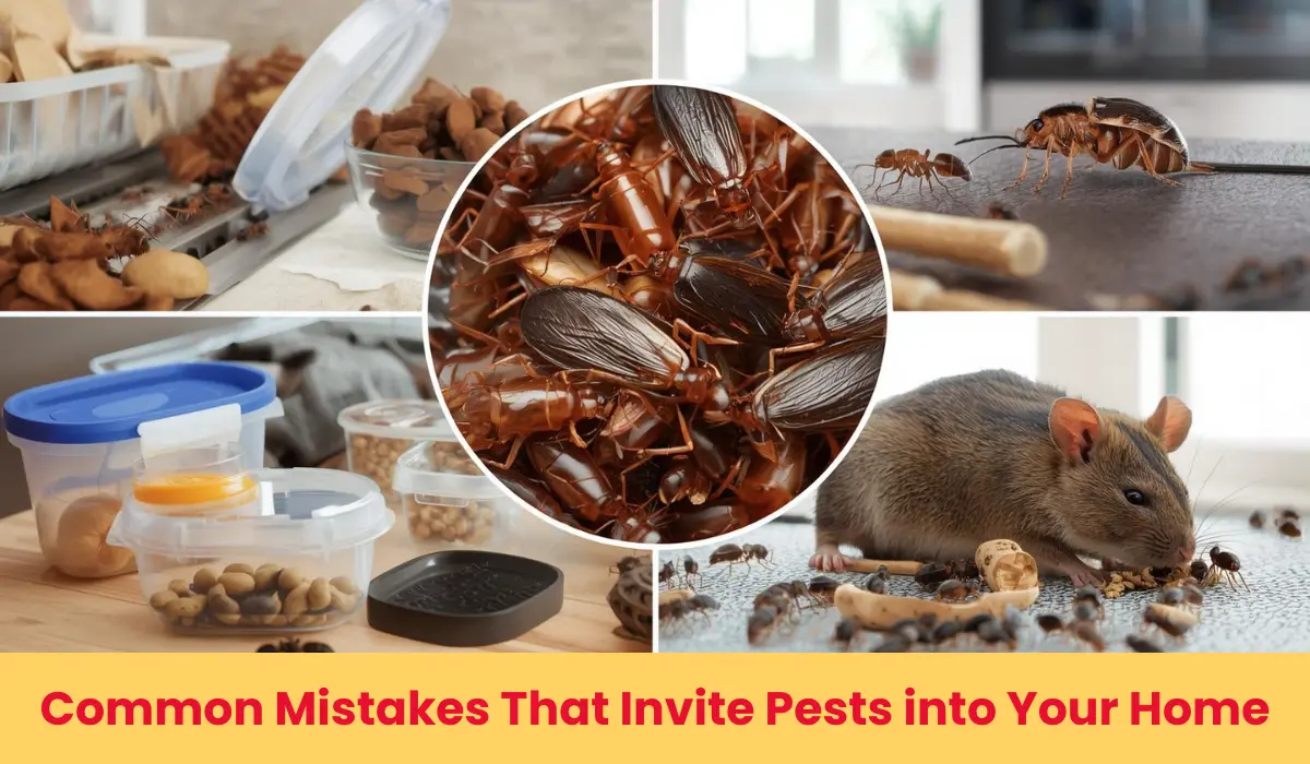 Common Mistakes That Invite Pests into Your Home