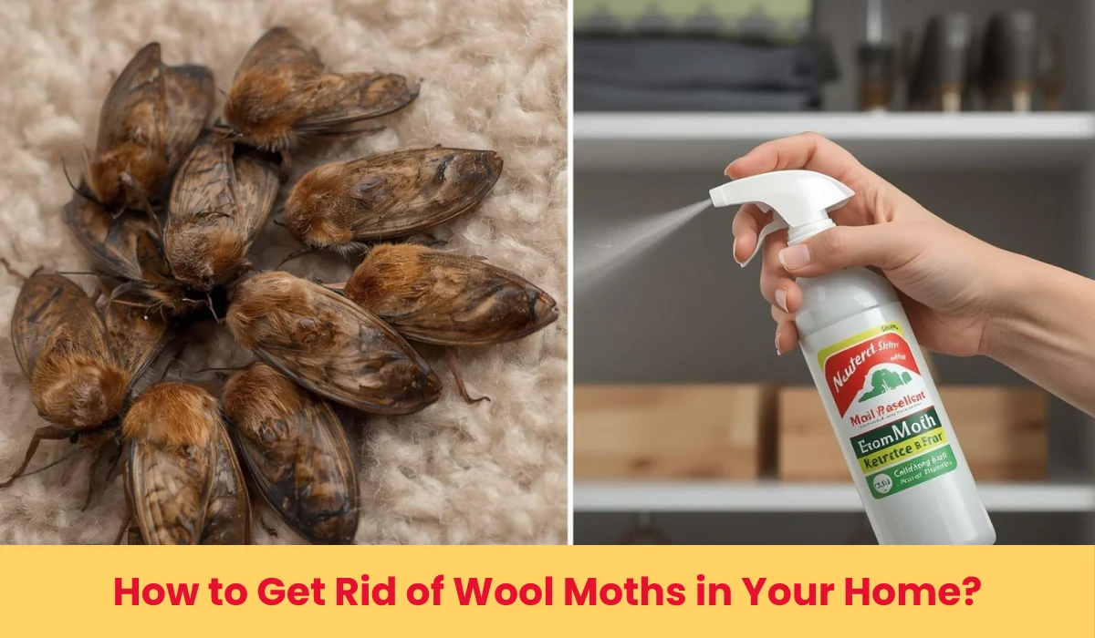 How to Get Rid of Wool Moths in Your Home?