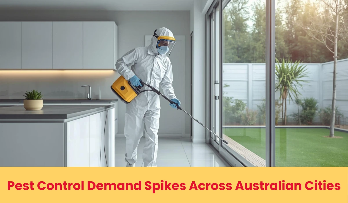 Pest Control Demand Spikes Across Australian Cities